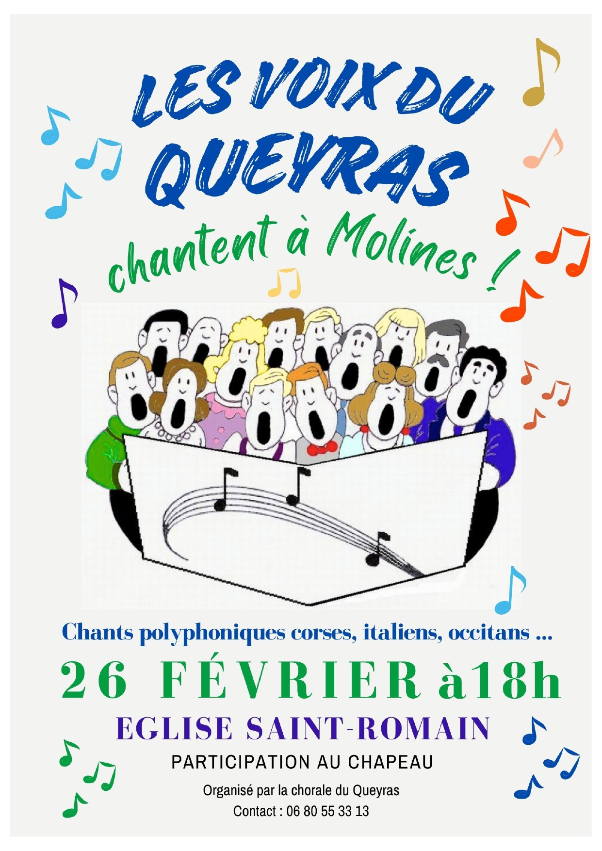 affiche chorale molines